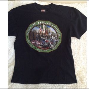Ride of the Patriot Harley shirt